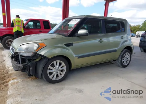 2012 Kia Soul + from USA, damaged, VIN KNDJT2A68C7360817